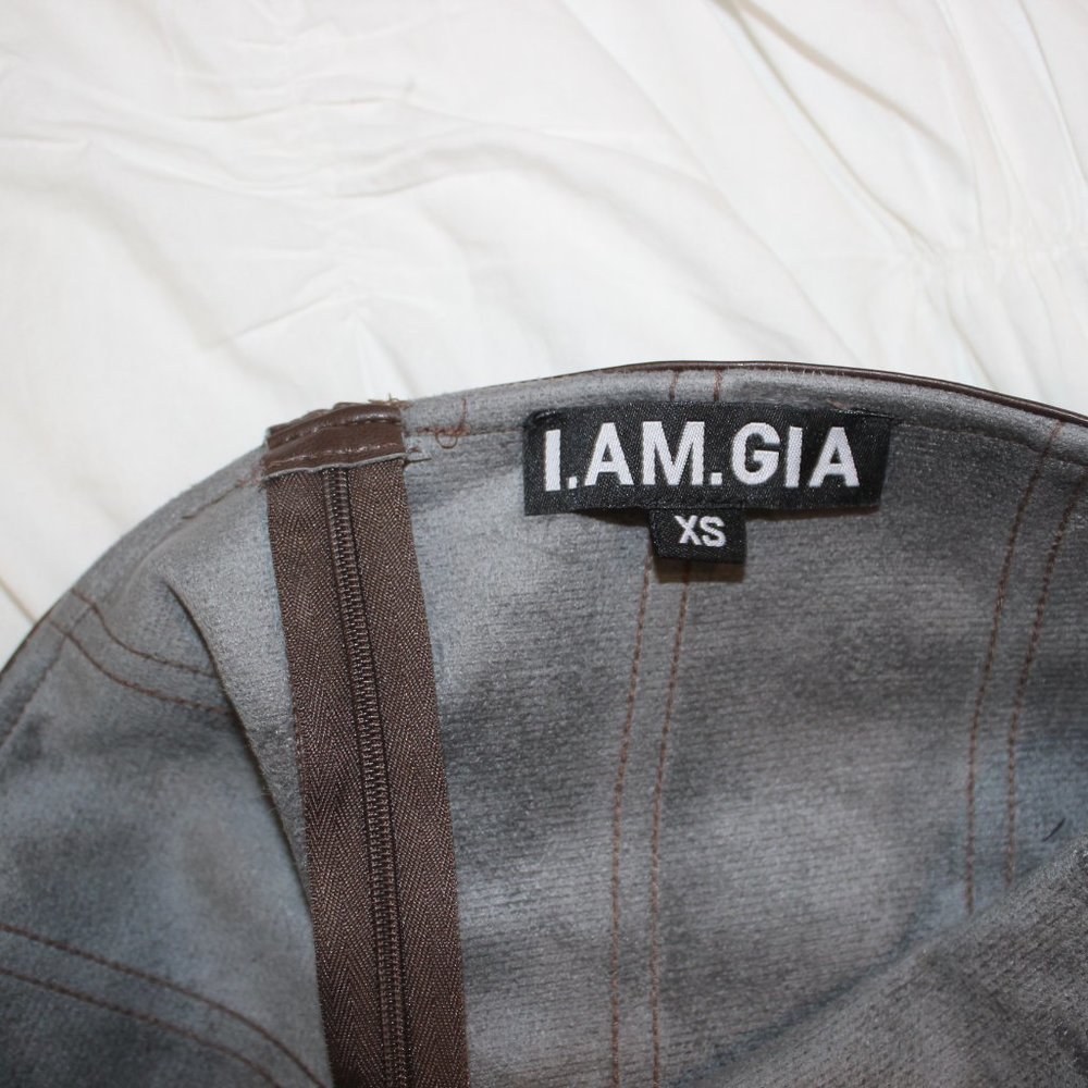I.AM.GIA VENA TOP BROWN XS - Picture 7 of 8